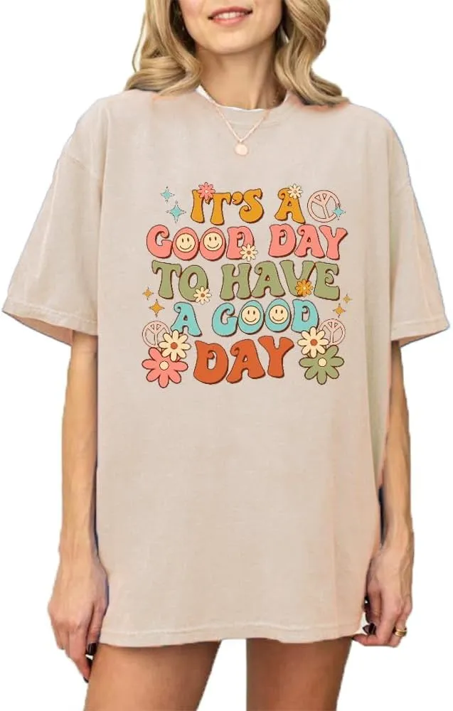 Womens Oversized Tshirts Skeleton Flowers Funny Graphic Loose Shirts Tops