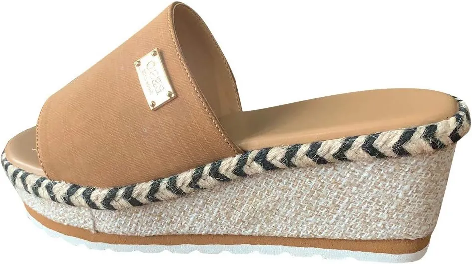 Womens Platform Sandals Womens Flats Platform Sandals for Women Wedge for Women White Dressy Casual Elastic Ankle Strap Dressy Comfortable Walking