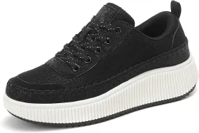 Womens Platform Shoes Comfortable Casual Sneakers Casual Tennis Walking Shoes