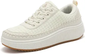 Womens Platform Shoes Comfortable Casual Sneakers Casual Tennis Walking Shoes