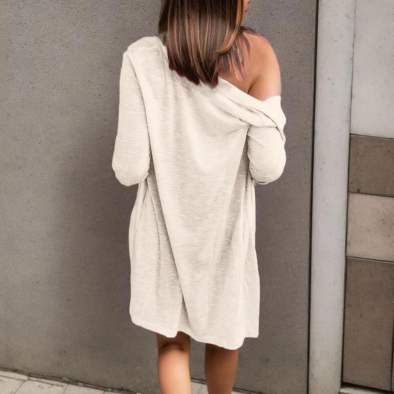Womens Plus Size Jackets Women Casual Solid Button Down Long Sleeve Cardigan Blouse Lightweight Womens Jackets