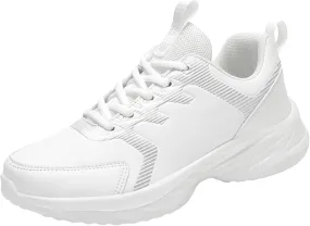 Womens Running Sneakers Womens Slip on Breathable Non Slip Work Shoes Thick Bottom Comfy Walking Shoes for Women