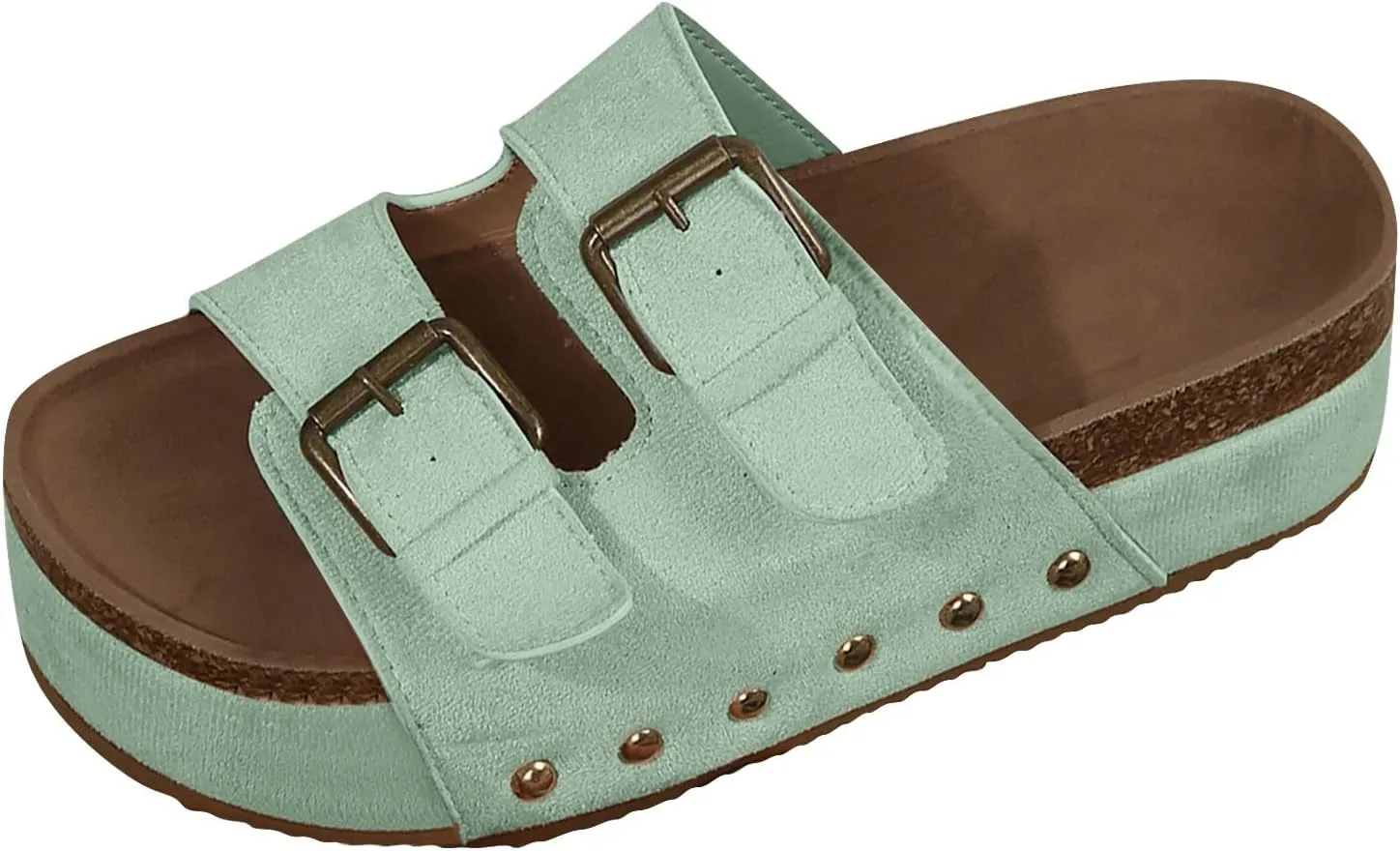 Women's Sandals Womens Casual Slip on Summer Wedge Sandals Summer Shoes Womens Low Wedges Platform Sandals