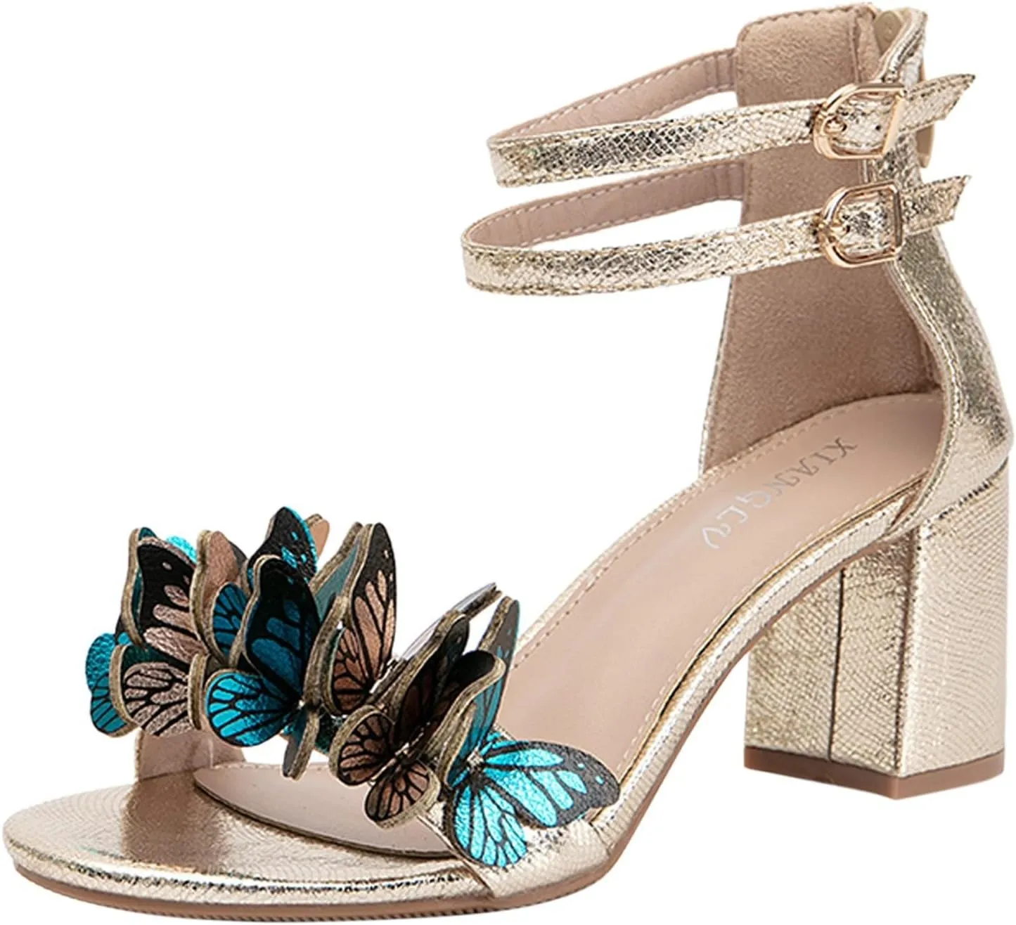 Women's Sandals Women's High Heels Ankle Strap Stilettos Sandals Glitter Heels Women's Lace Up Heeled Sandals