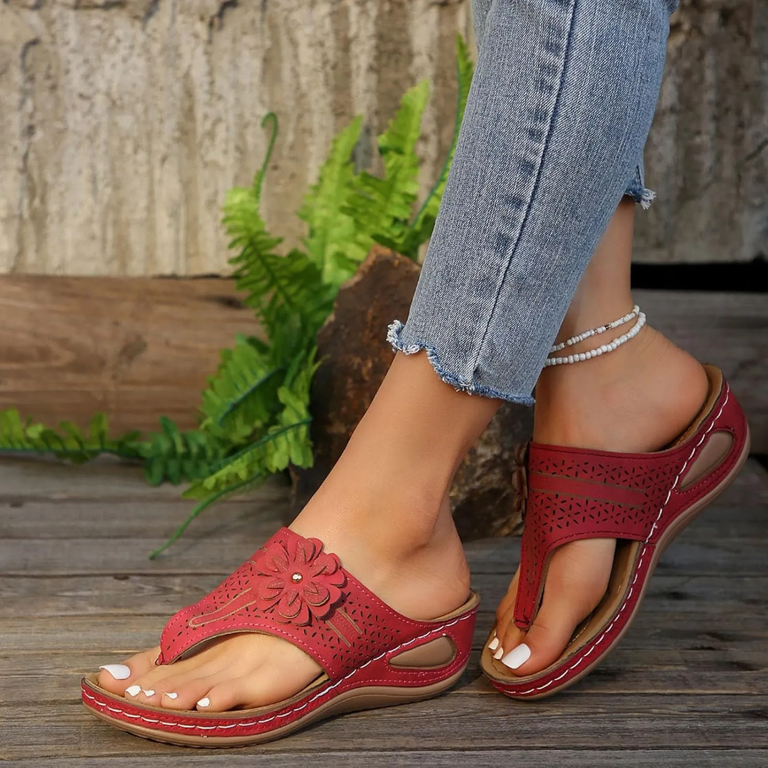 Women's Sandals Womens High Heels Women's Casual Platform Open Toe Wedge Sandal Womens Wedge Sandals Black Heals