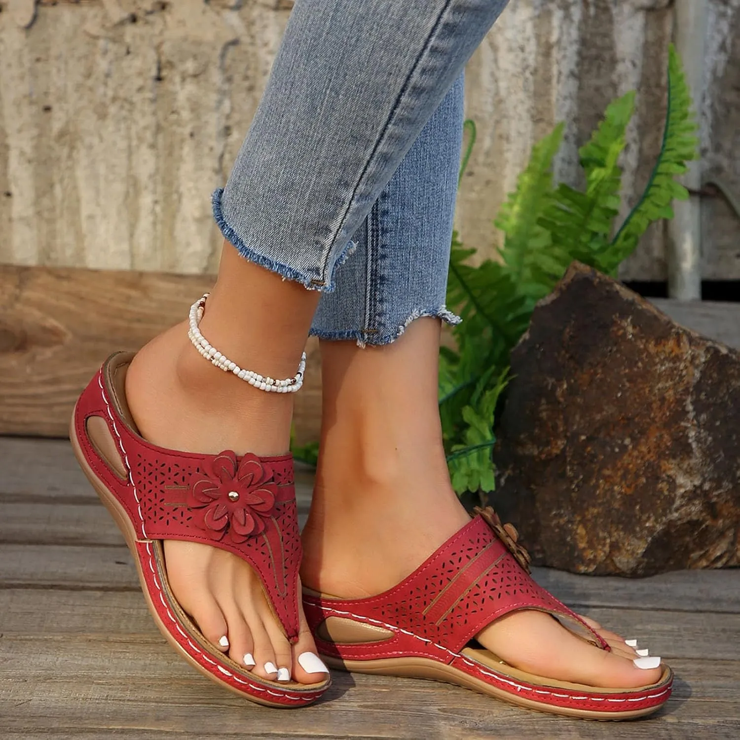 Women's Sandals Womens High Heels Women's Casual Platform Open Toe Wedge Sandal Womens Wedge Sandals Black Heals