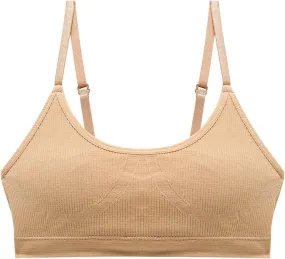 Womens Seamless Push up Bras Plus Size Wireless Sports Bras Adjustable Strap Everyday Sports Workout Bras