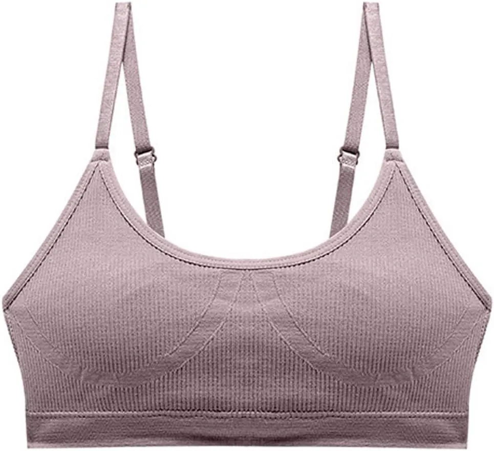 Womens Seamless Push up Bras Plus Size Wireless Sports Bras Adjustable Strap Everyday Sports Workout Bras