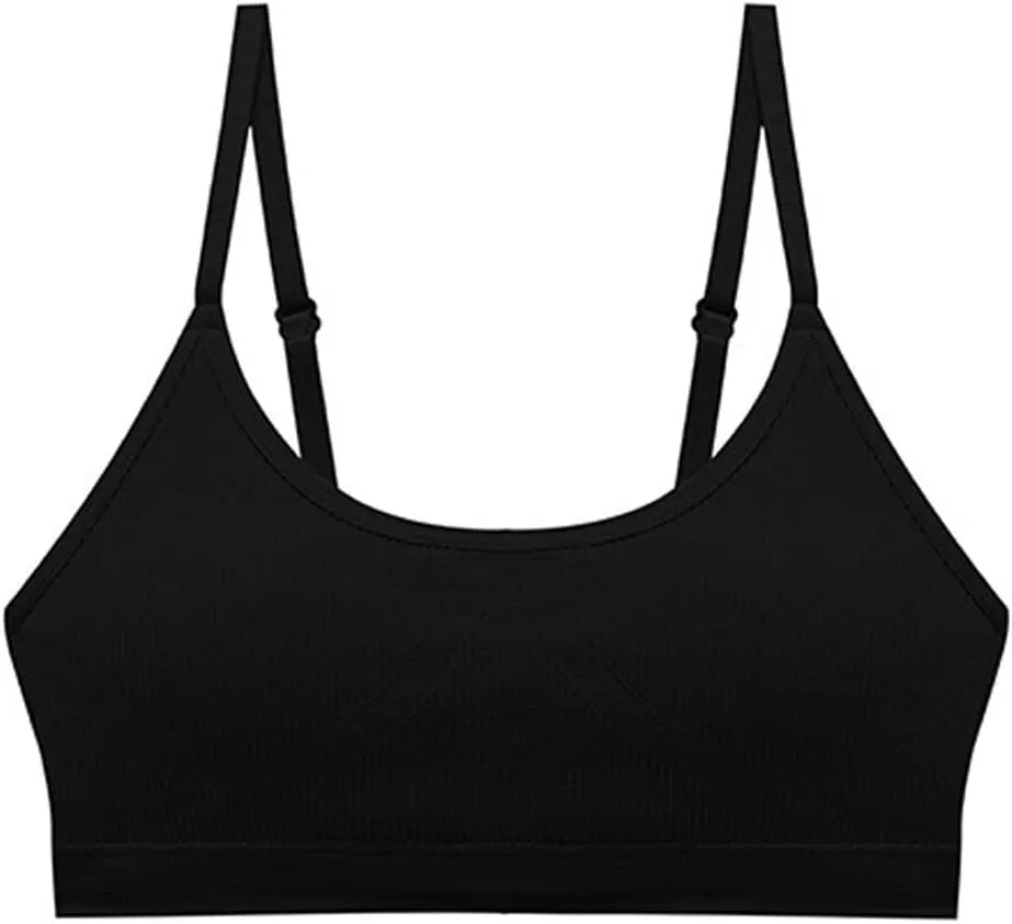 Womens Seamless Push up Bras Plus Size Wireless Sports Bras Adjustable Strap Everyday Sports Workout Bras