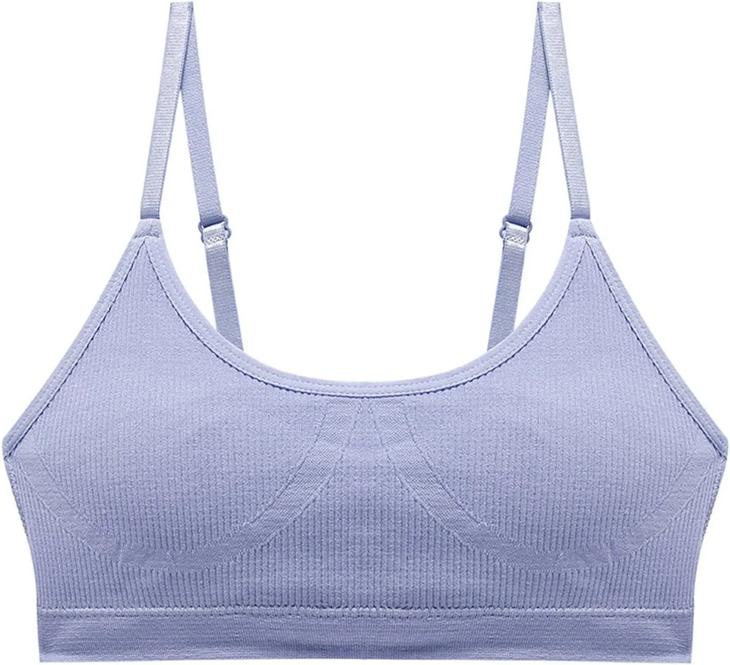 Womens Seamless Push up Bras Plus Size Wireless Sports Bras Adjustable Strap Everyday Sports Workout Bras