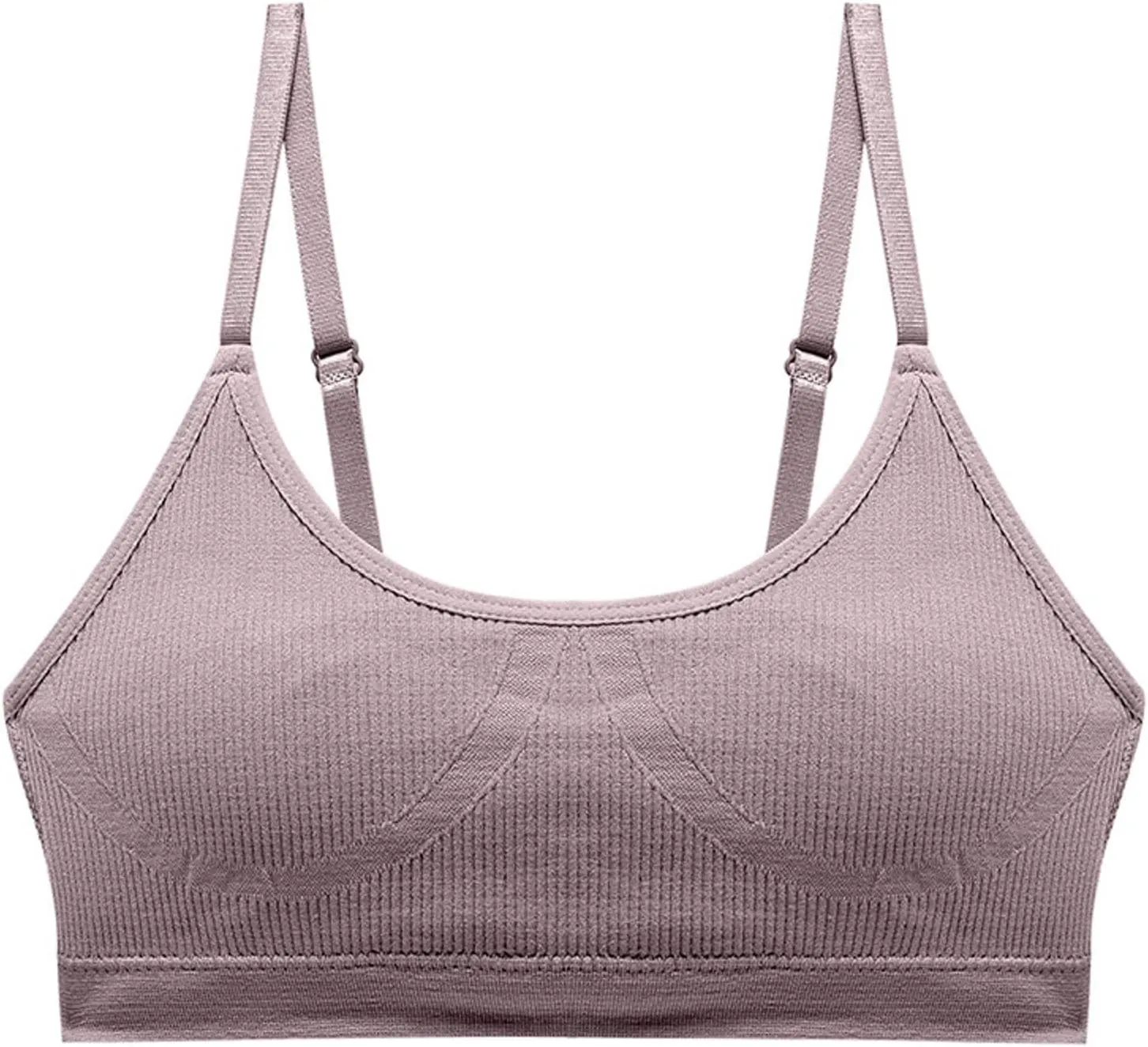Womens Seamless Push up Bras Plus Size Wireless Sports Bras Adjustable Strap Everyday Sports Workout Bras