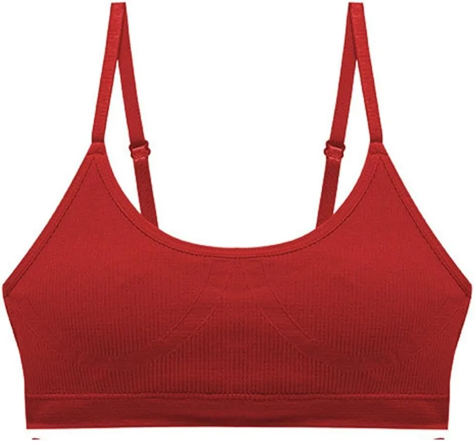 Womens Seamless Push up Bras Plus Size Wireless Sports Bras Adjustable Strap Everyday Sports Workout Bras