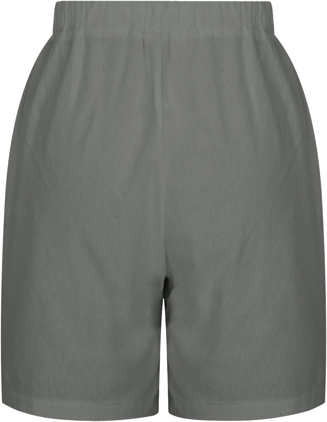 Womens Shorts Summer 2025 Casual Linen Shorts Drawstring Elastic Waist Shorts Pants Loose High Waist Shorts Pants