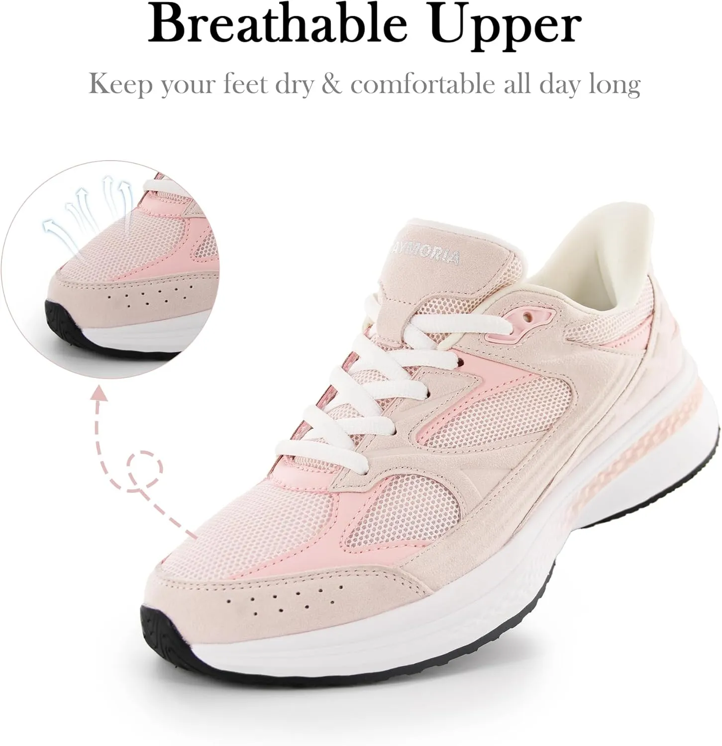Womens Slip On Retro Shoes Breathable Mesh Lightweight Tennis Sneakers for Athletic Walking Gym Workout