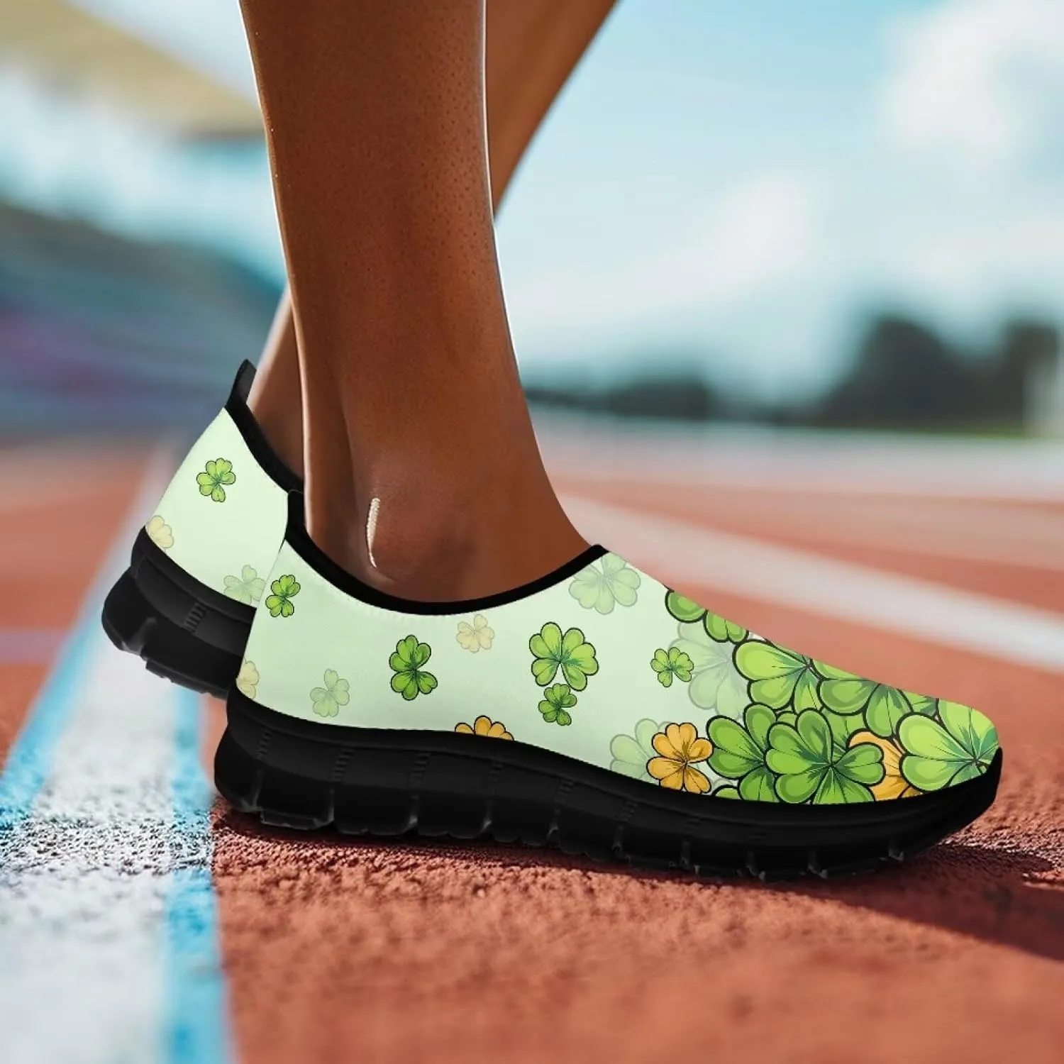 Womens Slip On Shoes Casual Flat Walking Shoes Women Holiday Shoes