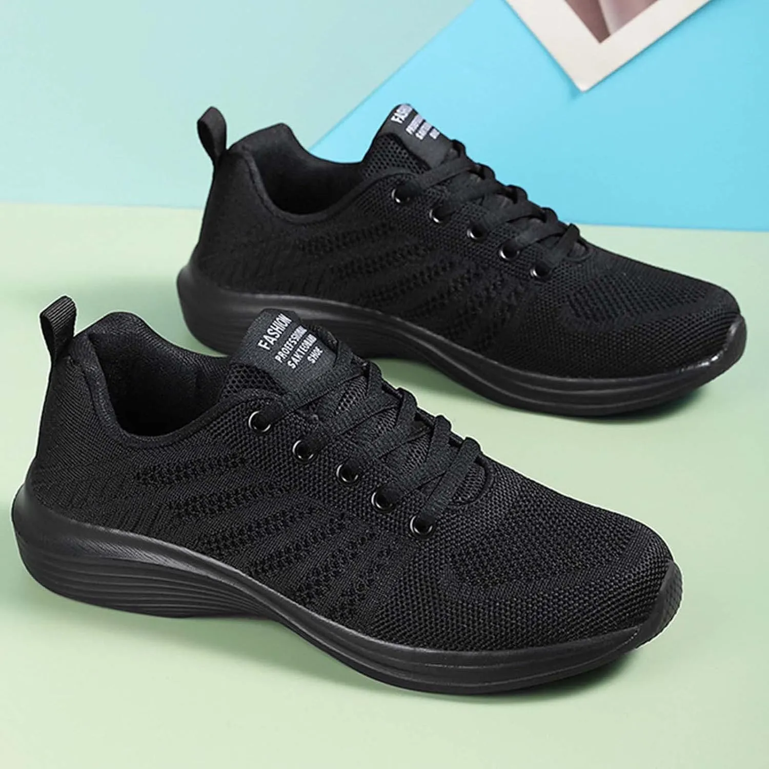 Womens Slip On Sneakers Soft Sole Comfortable Non Slip Tennis Walking Shoes Breathable Athletic Workout Shoes