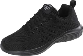 Womens Slip On Sneakers Soft Sole Comfortable Non Slip Tennis Walking Shoes Breathable Athletic Workout Shoes