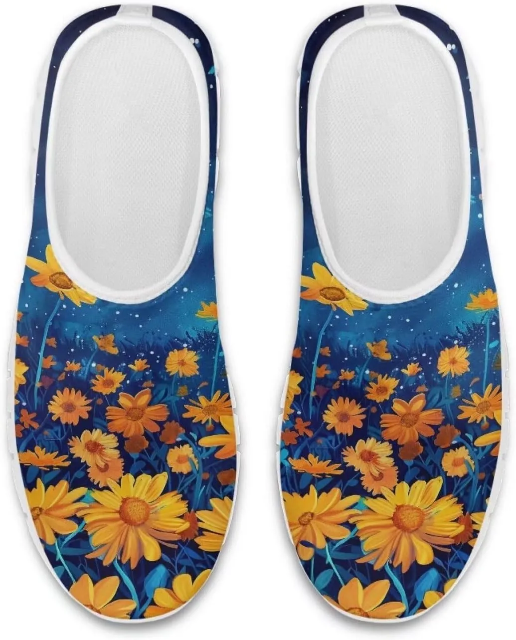 Womens Slip On Sneakers Trendy Casual Shoes for Women Non Slip Work Shoes
