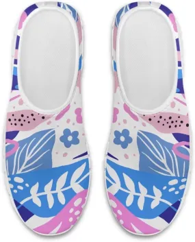 Womens Slip On Sneakers Trendy Casual Shoes for Women Non Slip Work Shoes
