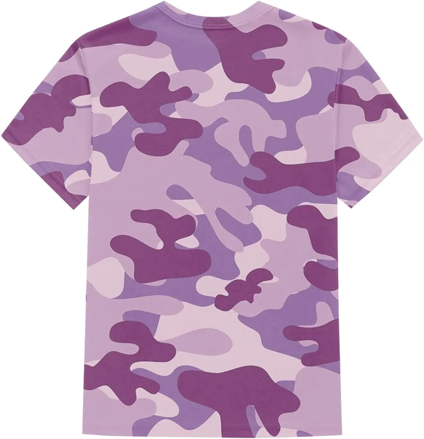 Womens Tops 2025 Summer Crew Neck Short Sleeved Camouflage T-Shirt Oversized Loose Casual Shirt Funny Graphic Tee