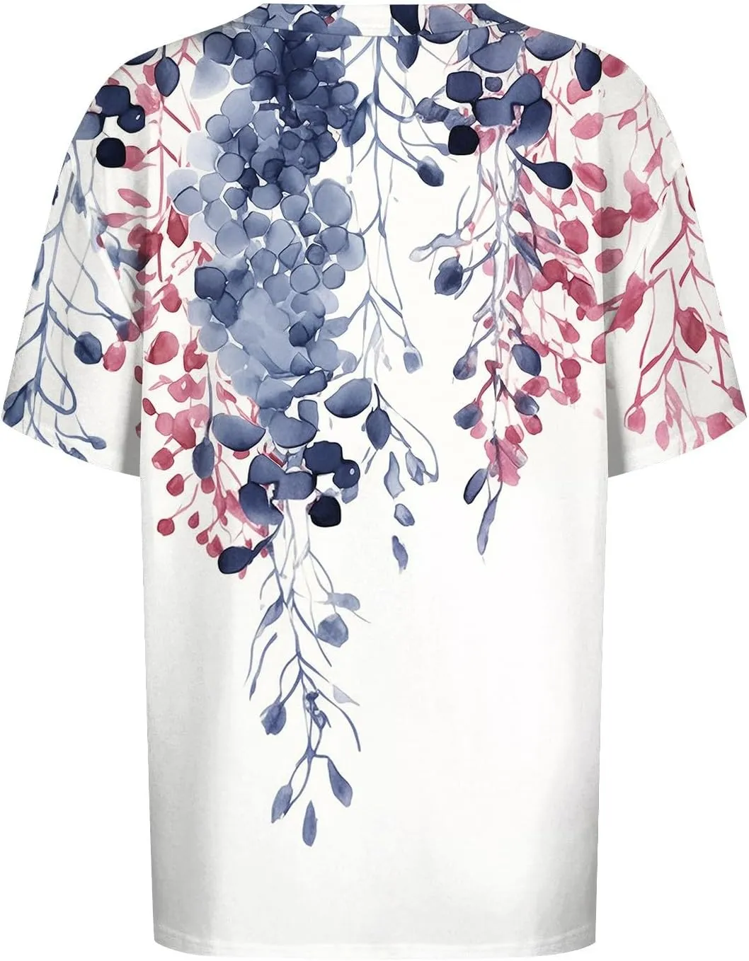 Womens Tops Dressy Casual Short Sleeve Round Neck Summer Shirts 2025 Blouses Lightweight Tees Trendy Plus Size Clothes