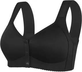 Womens Vest Bra Daisy Bras for Women Front Snap Full Coverage Bra Soft Comfort Wireless Bra Womens Everyday Bra