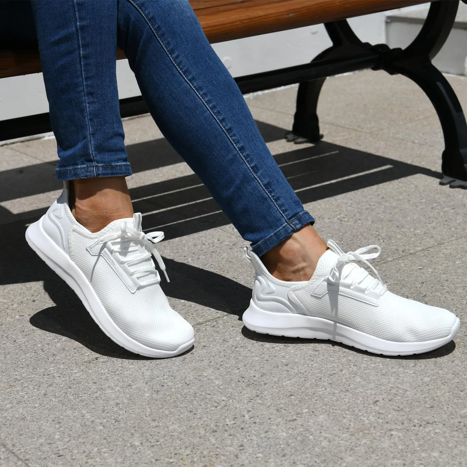 Womens Walking Running Shoes Slip on Lightweight Casual Sneakers