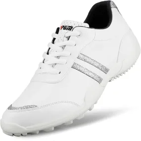 Womens Waterproof Casual Golf Shoes Lighweight Comfortable Golf Sport Training Sneakers