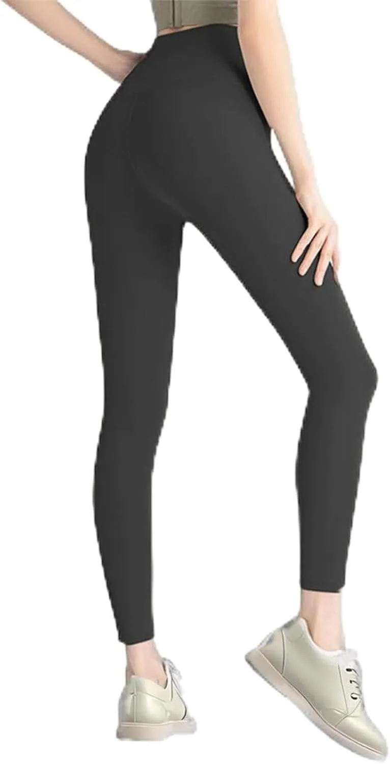 Womens Workout Pants, Womens Dress Pants High Waisted,Legging with Pockets for Women,Elastic Waist Pants