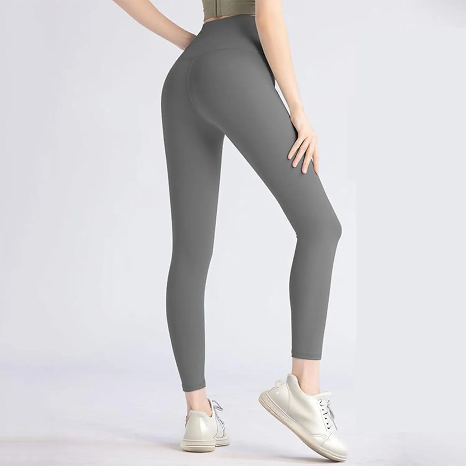 Womens Workout Pants, Womens Dress Pants High Waisted,Legging with Pockets for Women,Elastic Waist Pants