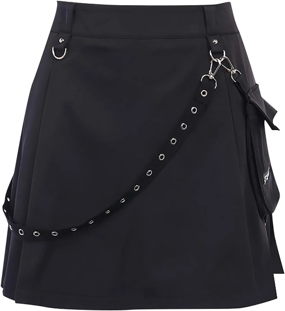 Womens Y2K Long Skirt Womens Cargo Mini Skirts, High Waist Short Jean Skirt Beach A Line Dress Skirts for Women