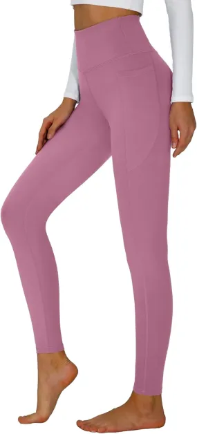 Womens Yoga Pants High Waisted Tummy Control Yoga Leggings Workout Leggings with Pockets Running Gym