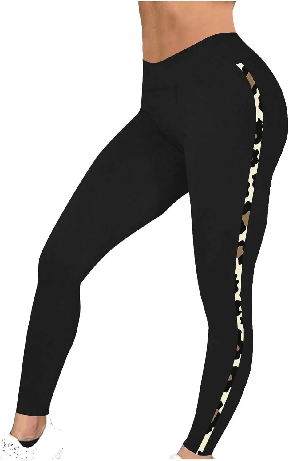 Womens Yoga Pants Workout Running Leggings High Waisted Butt Lifting Leggings Seamless Compression Pants