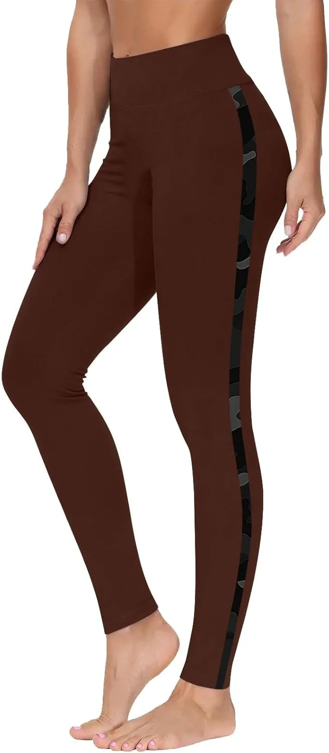 Womens Yoga Pants Workout Running Leggings High Waisted Butt Lifting Leggings Seamless Compression Pants