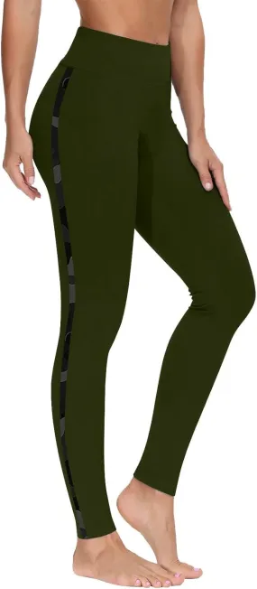 Womens Yoga Pants Workout Running Leggings High Waisted Butt Lifting Leggings Seamless Compression Pants