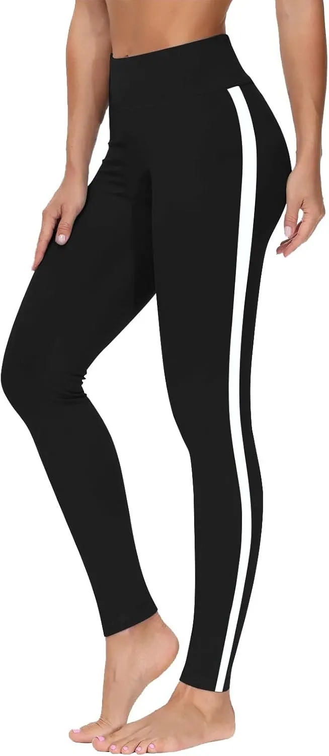 Womens Yoga Pants Workout Running Leggings High Waisted Butt Lifting Leggings Seamless Compression Pants
