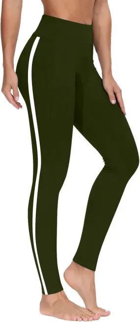 Womens Yoga Pants Workout Running Leggings High Waisted Butt Lifting Leggings Seamless Compression Pants