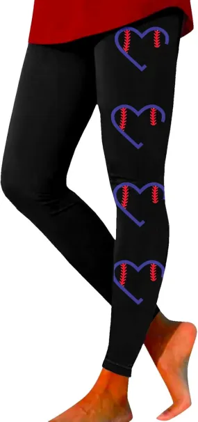 Workout Leggings for Women Plus Size Womens Valentines Plaid Pants Lace Leggings with Bows
