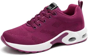 YIBLBOX Womens Fashion Sneakers Air Cushion Walking Runnning Shoes