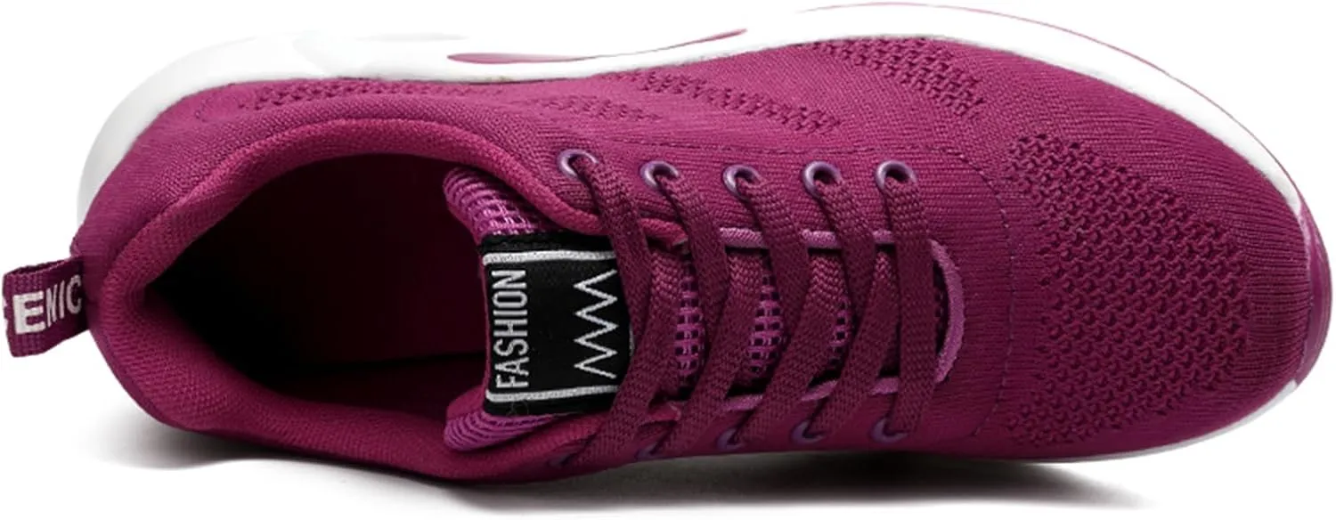 YIBLBOX Womens Fashion Sneakers Air Cushion Walking Runnning Shoes