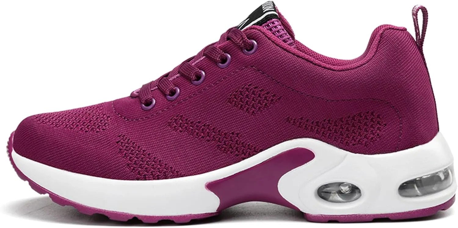 YIBLBOX Womens Fashion Sneakers Air Cushion Walking Runnning Shoes