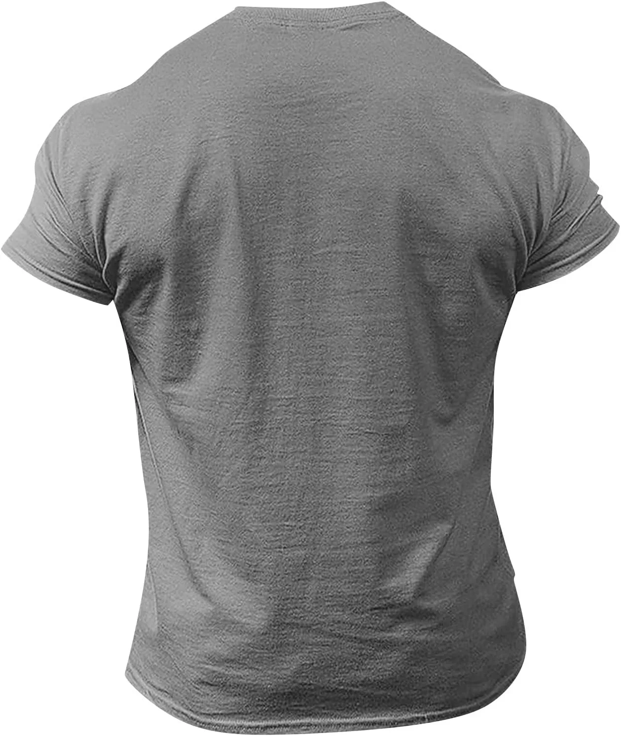 Ymosrh Men's Casual Shirts Short Sleeve Graphic Tees Crew Neck Flag Print T-Shirt Tops Shirts, S-4XL