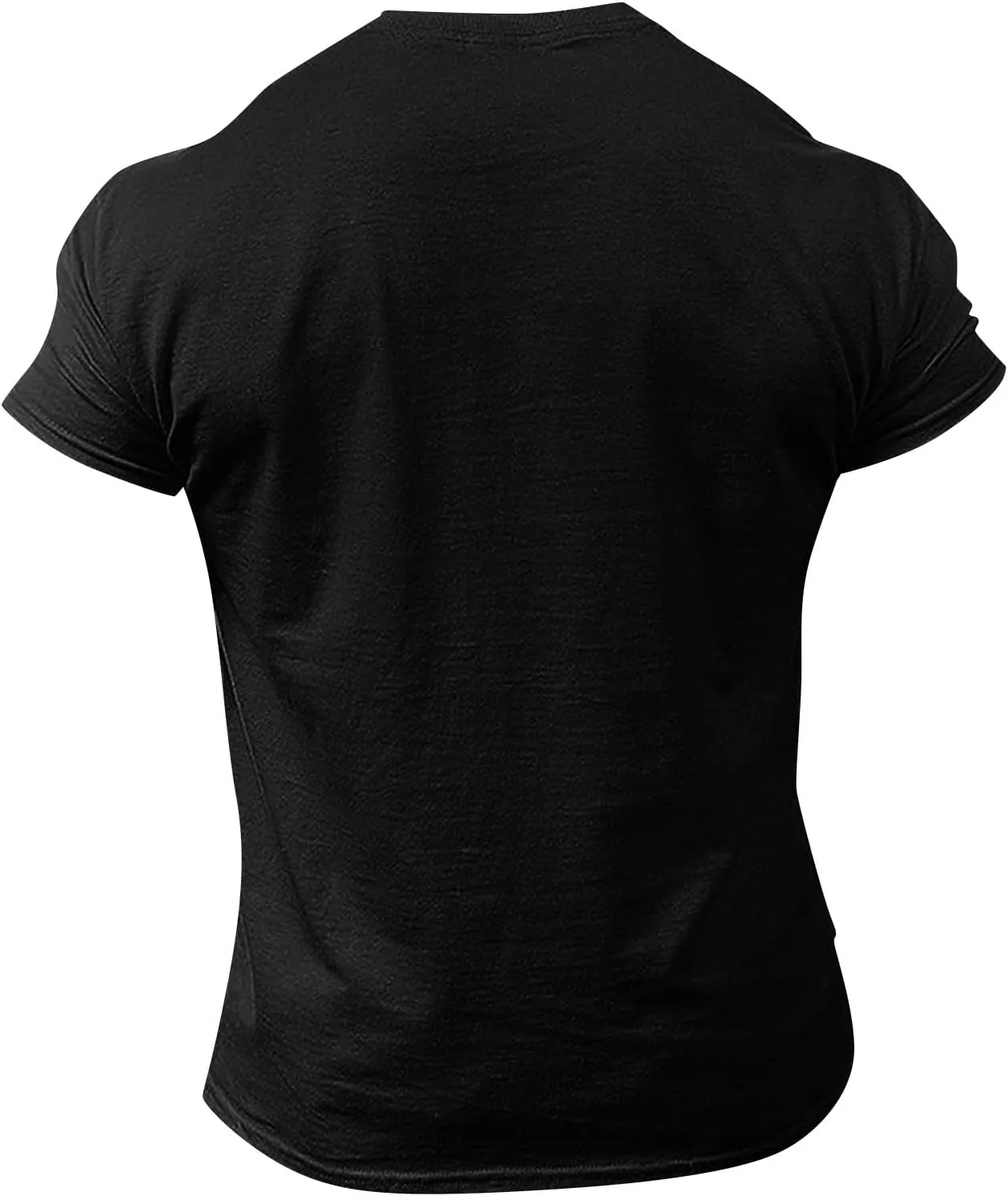 Ymosrh Men's Casual Shirts Short Sleeve Graphic Tees Crew Neck Flag Print T-Shirt Tops Shirts, S-4XL