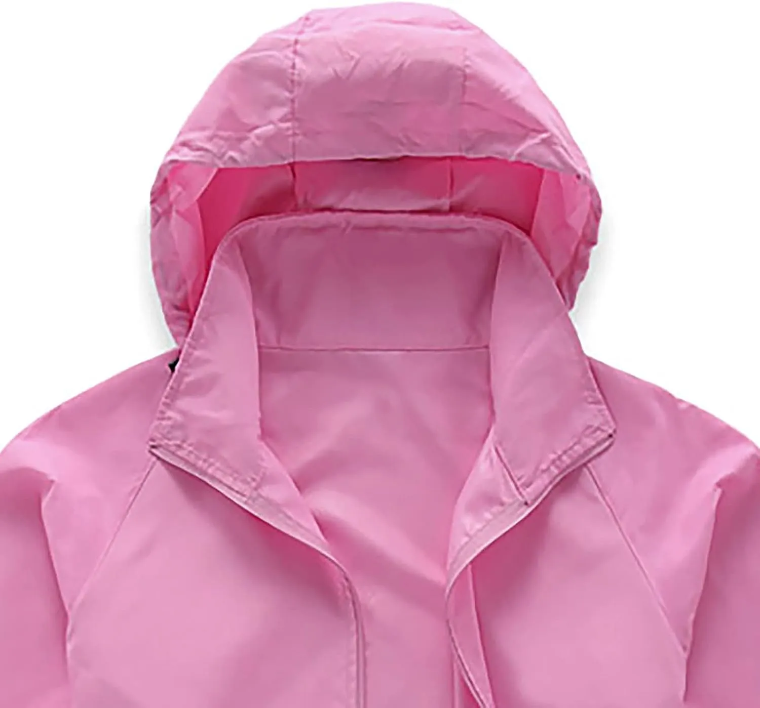 Ymosrh Men's Work Jackets Lightweight Waterproof Windbreaker Rain Jacket Packable with Hood for Hiking Travel, XS-3XL