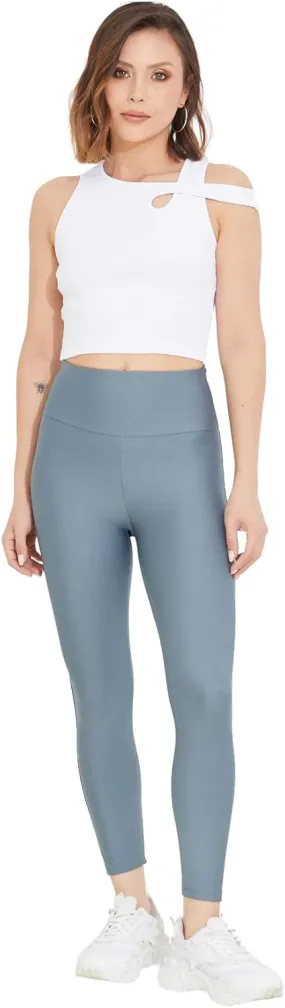 zenne.com Lare Leggings for Women - High Waisted Leggings Yoga Pants Womens Leggings Dark Rose/Small